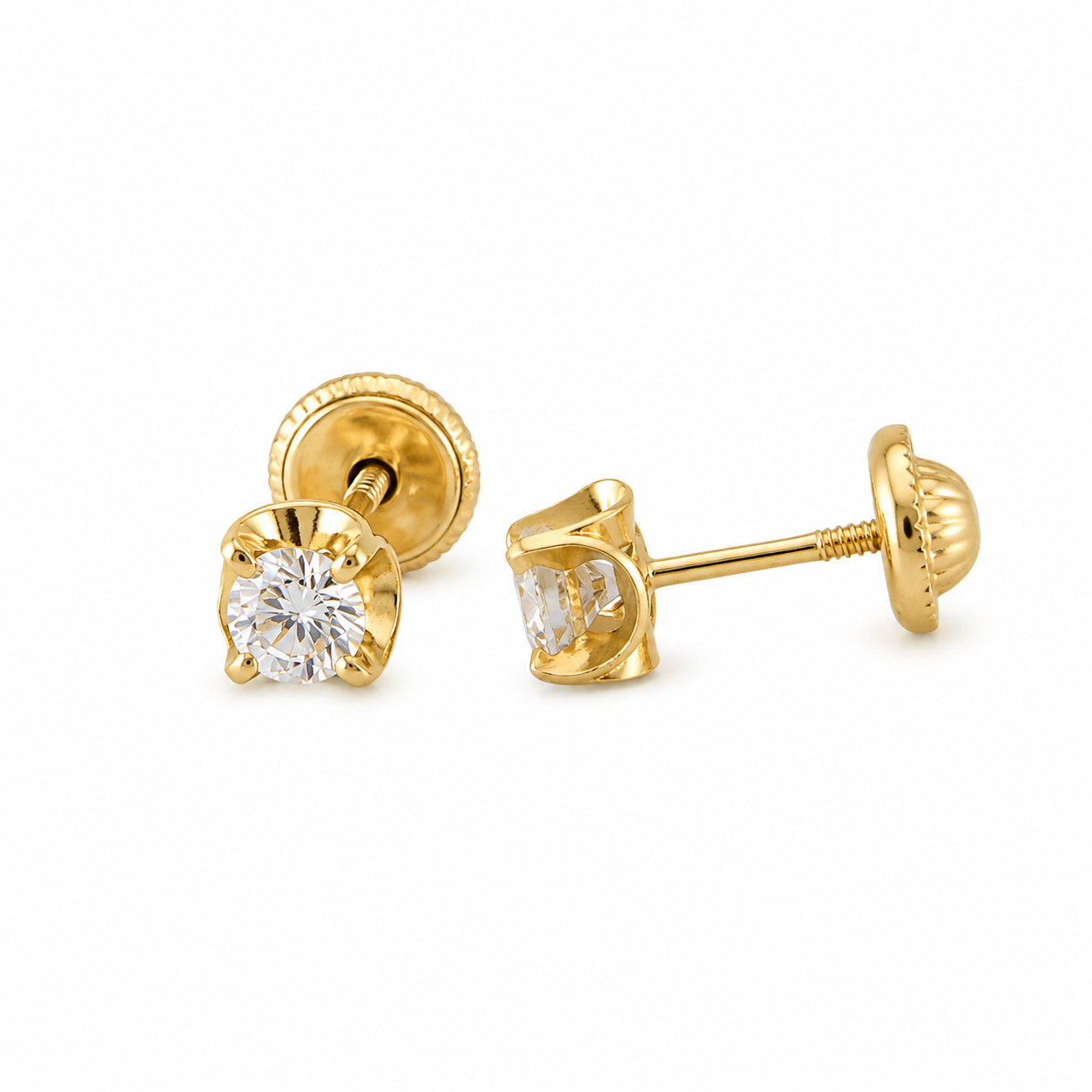 Pendiente Cuadrado con Zirconia