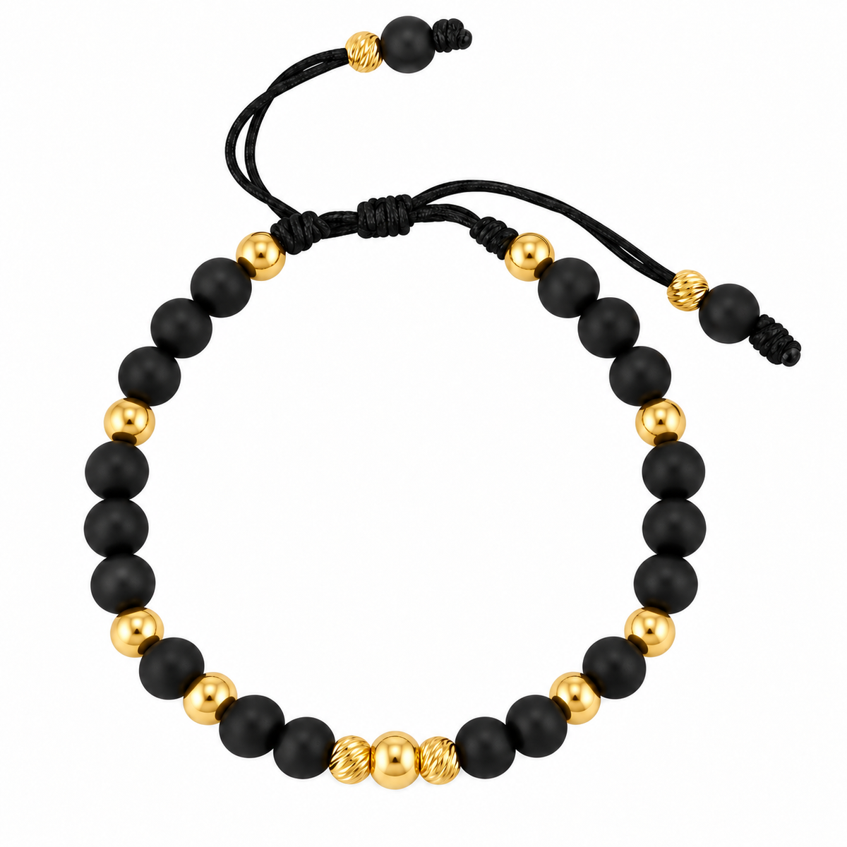 Gold/Black Balls Bracelet DG