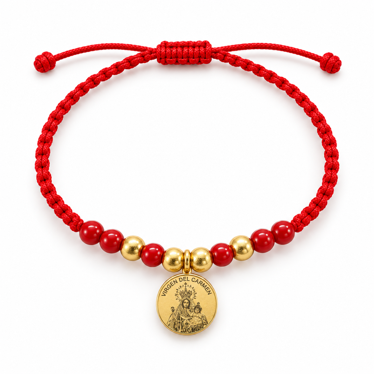 Virgen Del Carmen Red Bracelet