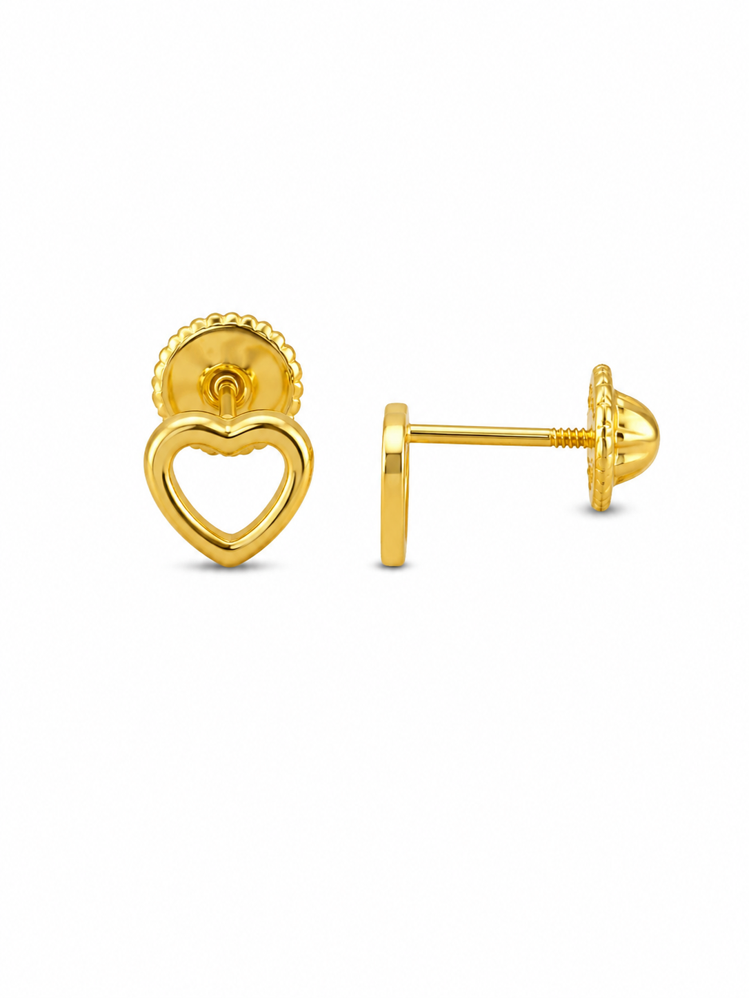 Heart Stud Earrings