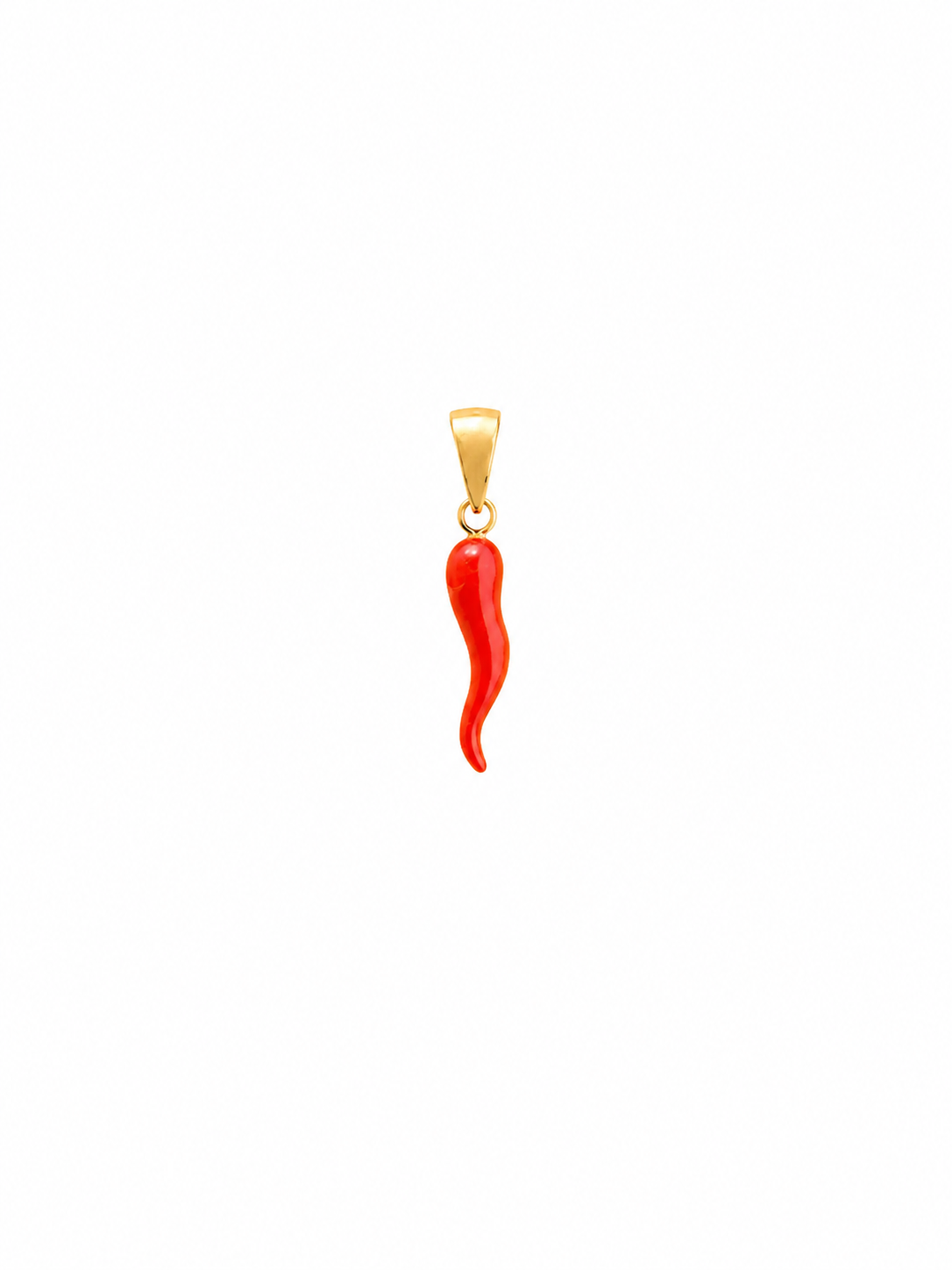 Red Horn Small Pendants