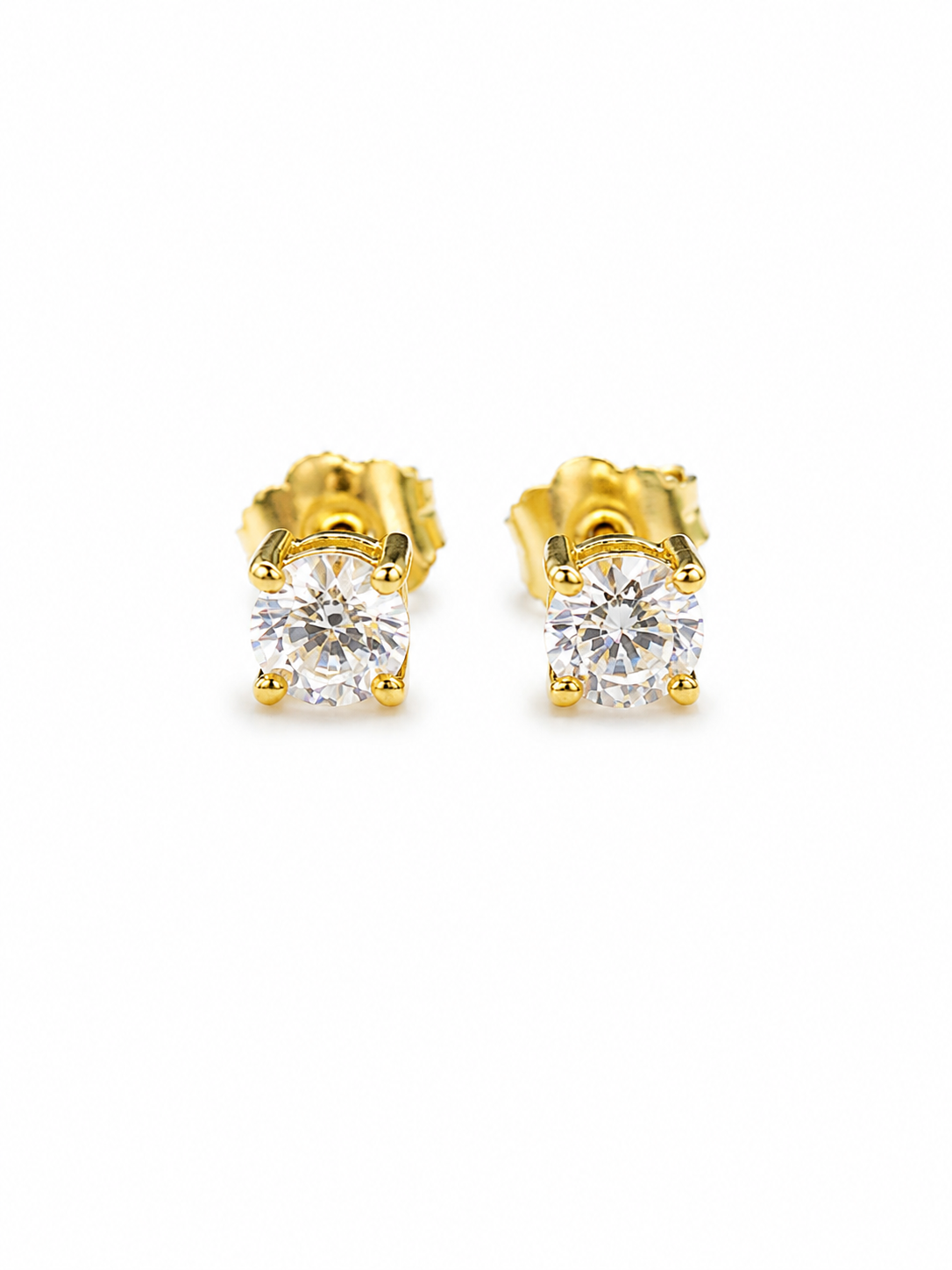 Lab Diamond Stud Earrings