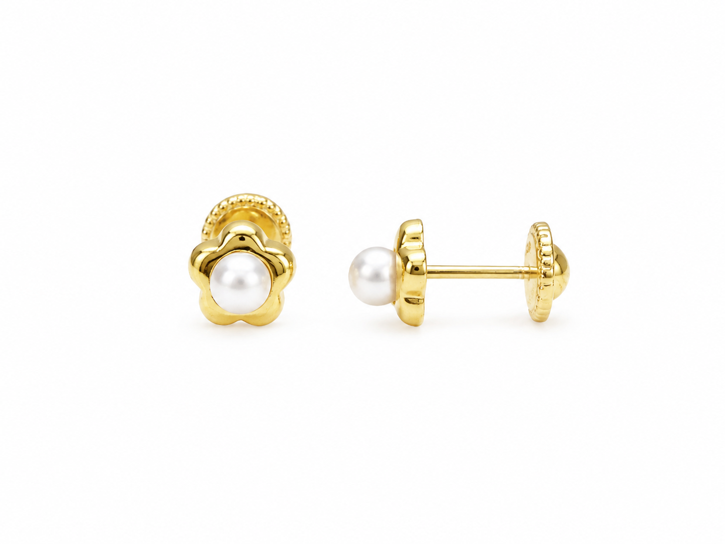 Pearl Stud Earrings