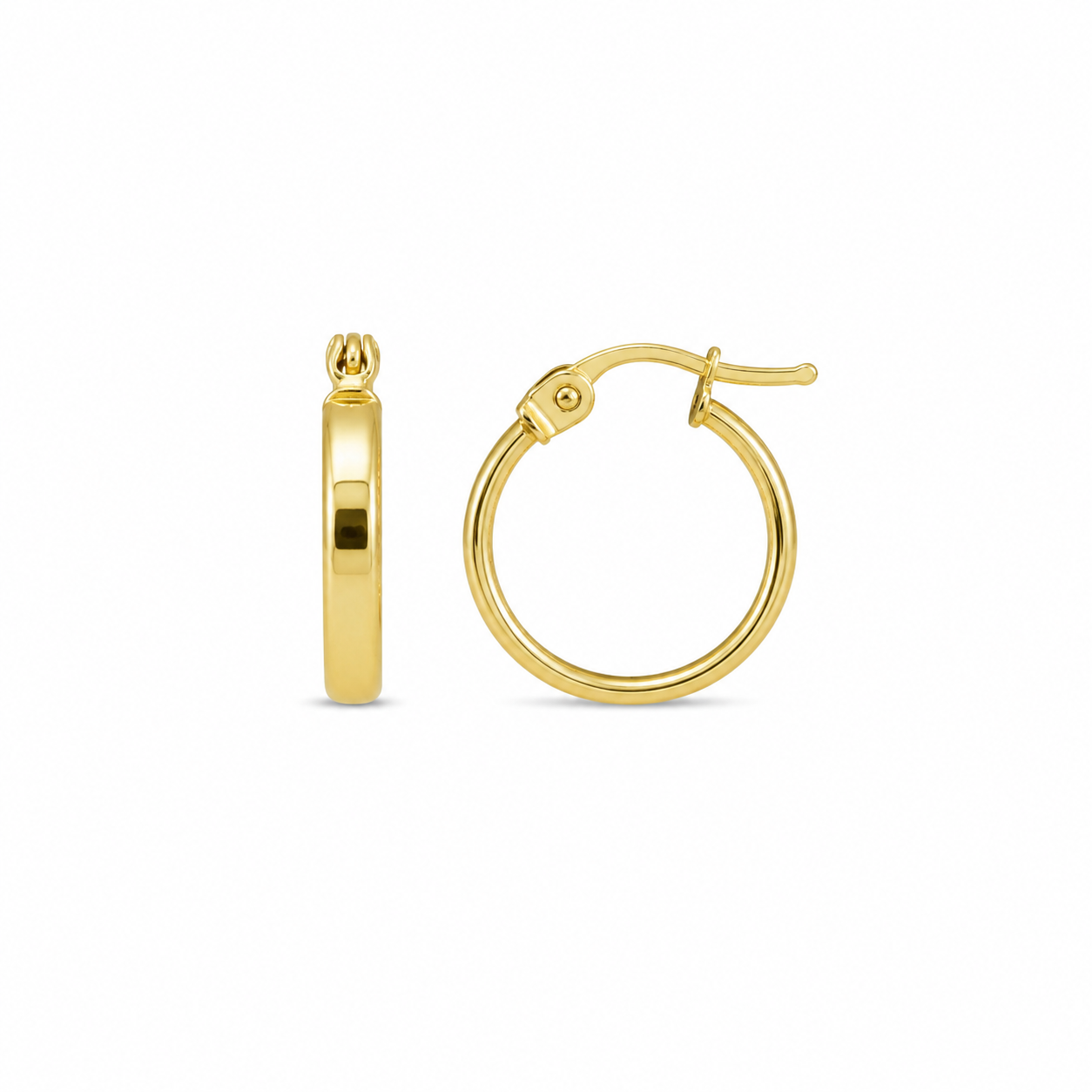 Plain Hoops Earrings
