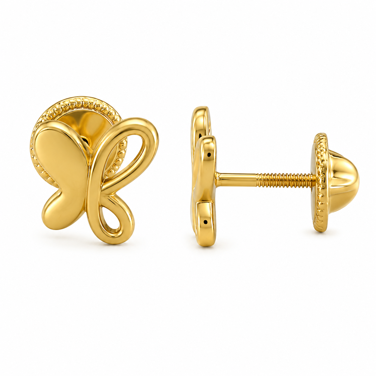 Butterfly Stud Earrings