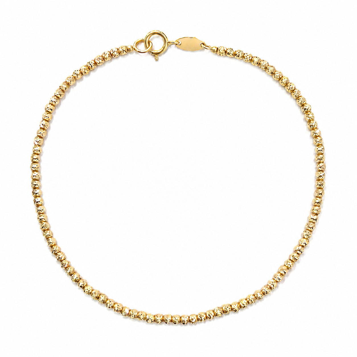 Diamond Cut Balls Bracelet