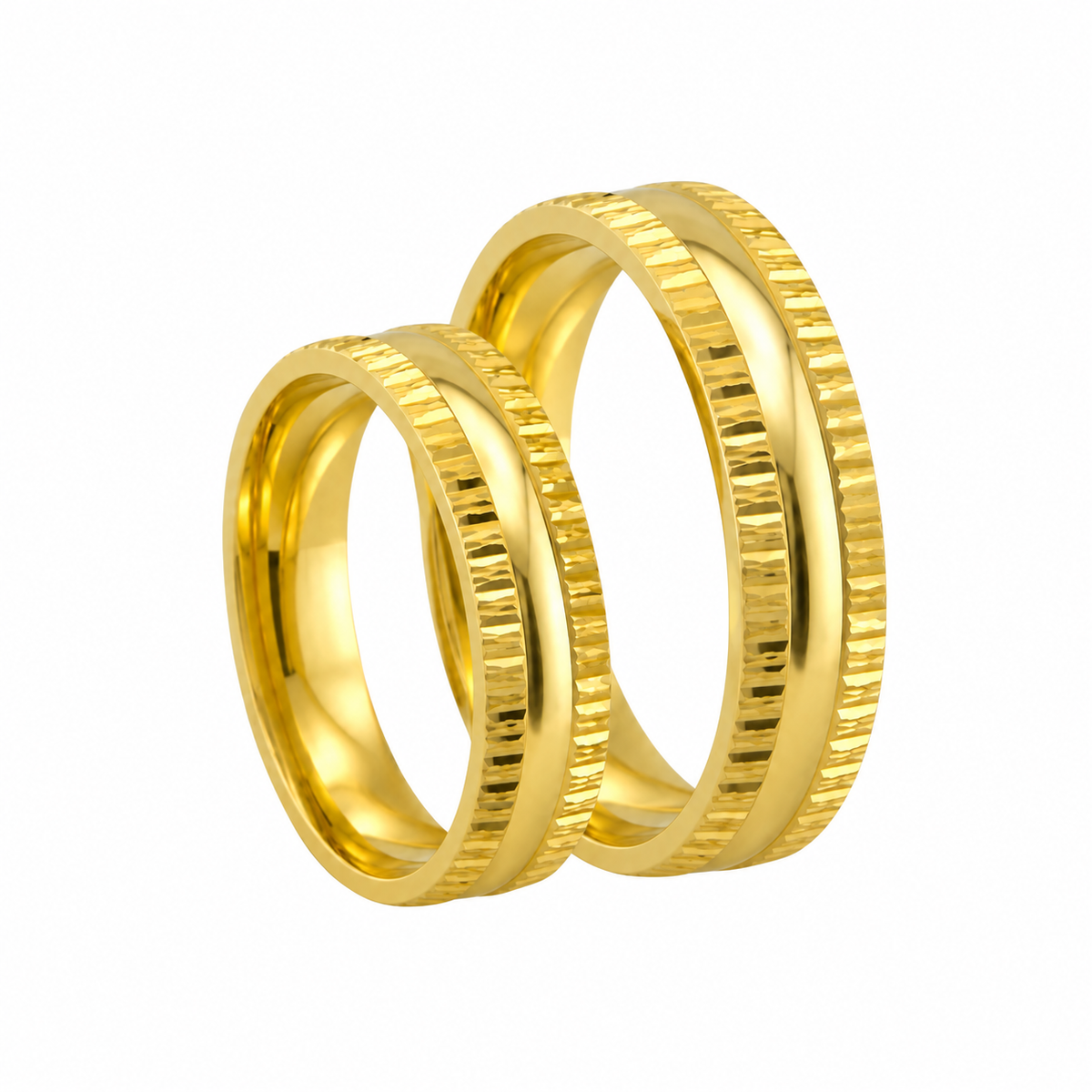 Set Wedding Band 14k