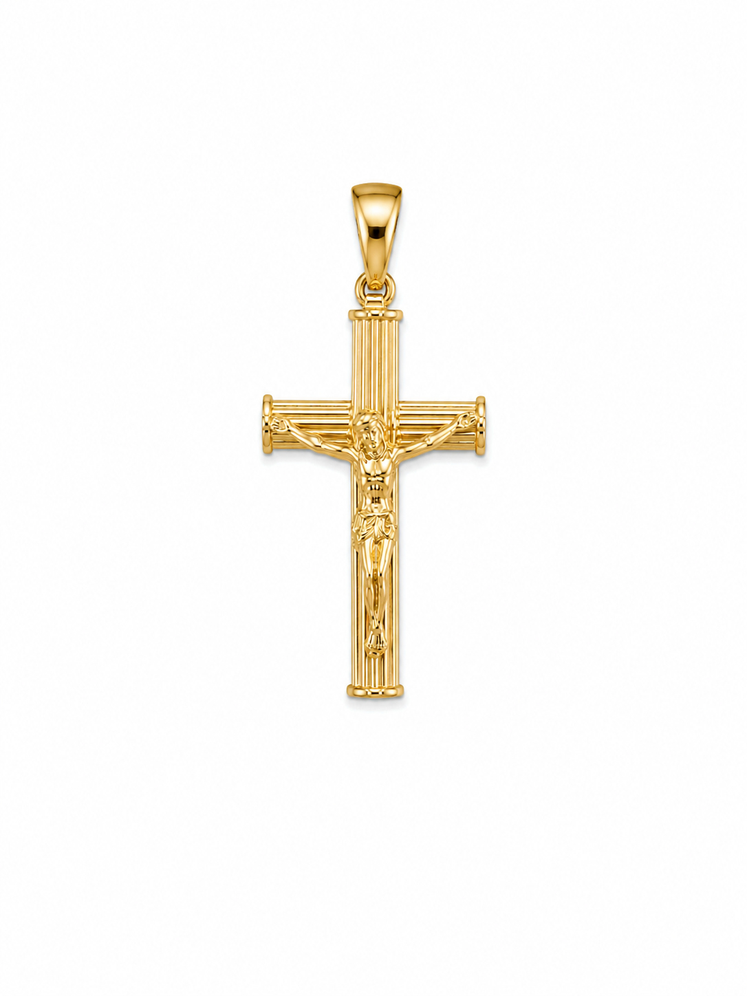 Bicolor Cross Pendant