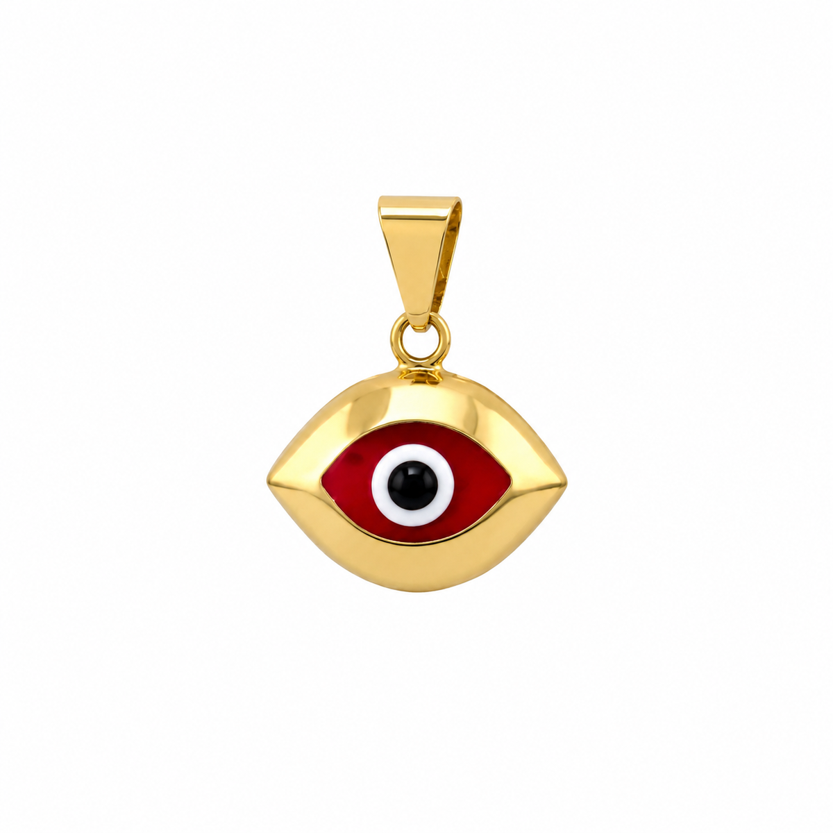 Red Turkish Eye Pendant