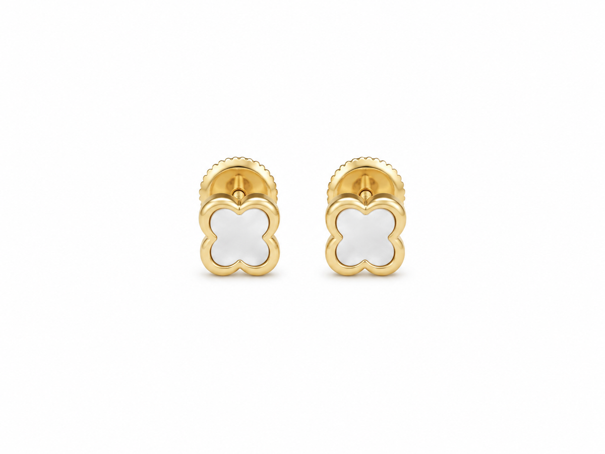 Flower Stud Earrings