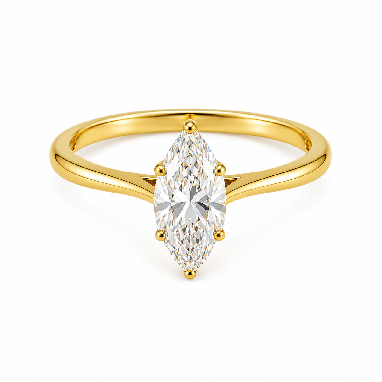 Marquise Cut Diamond Ring