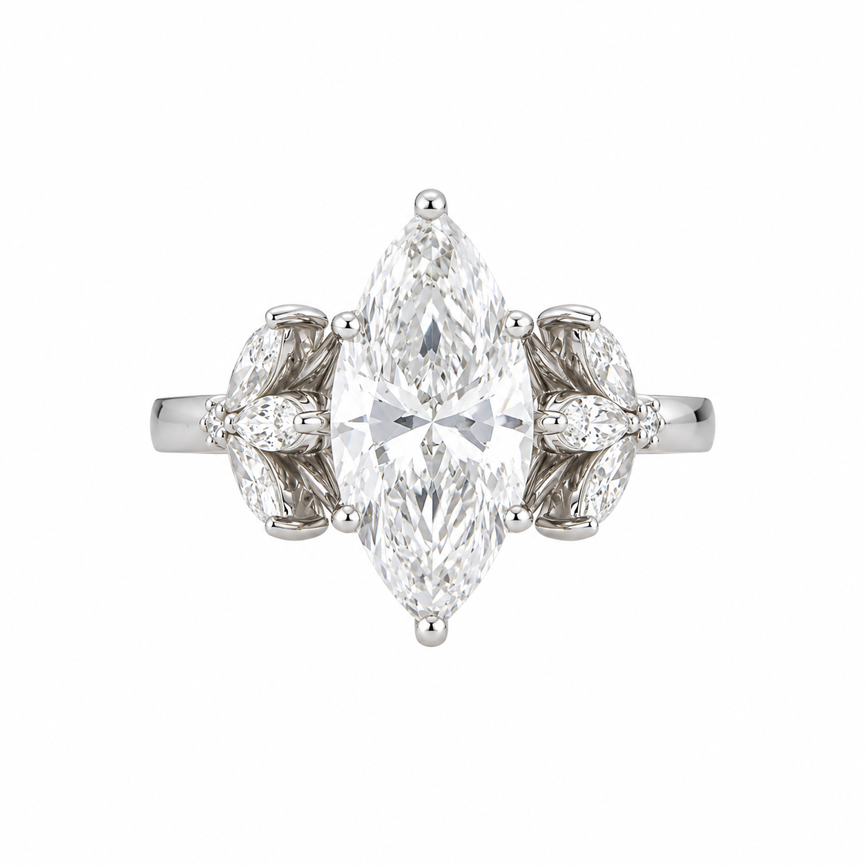 Marquise Cut Diamond Ring