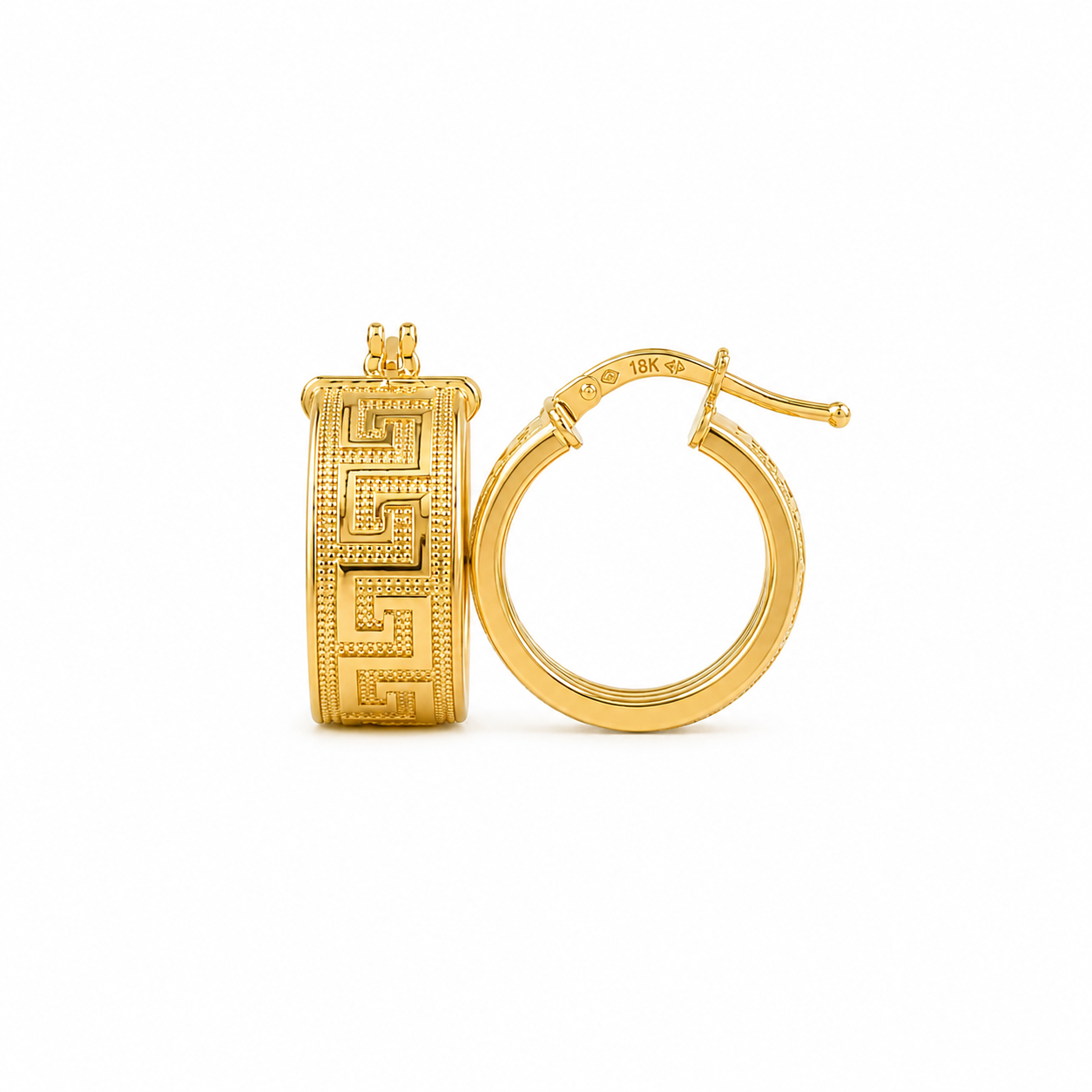 Fancy Hoops Earrings