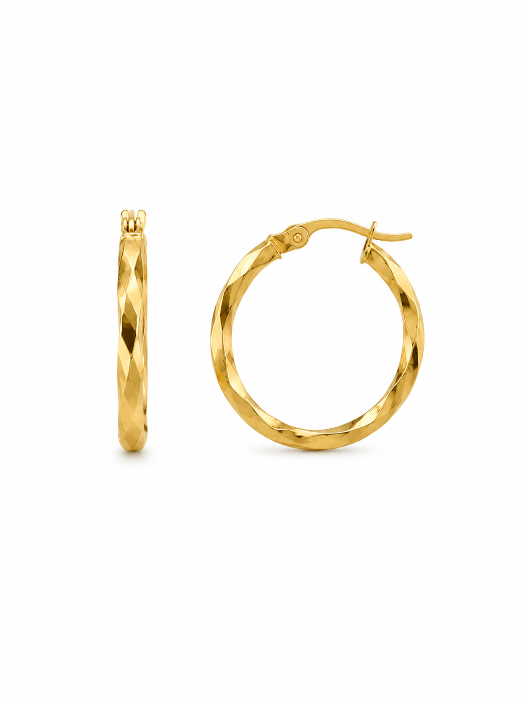 Twisted Hoops Earrings