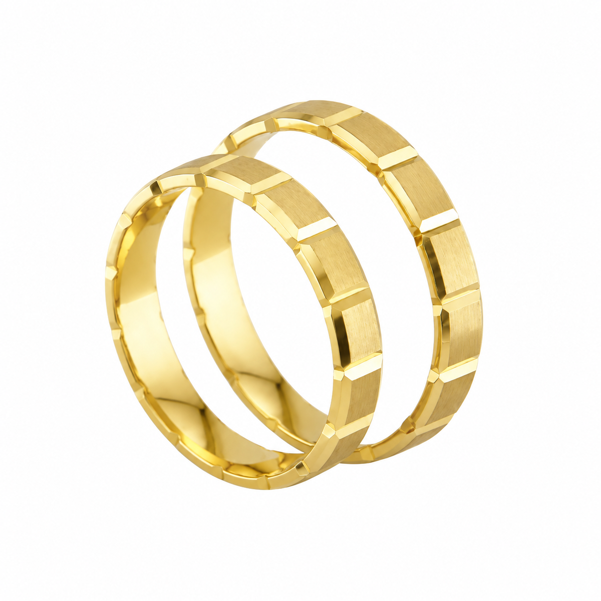 Set Wedding Band 14k