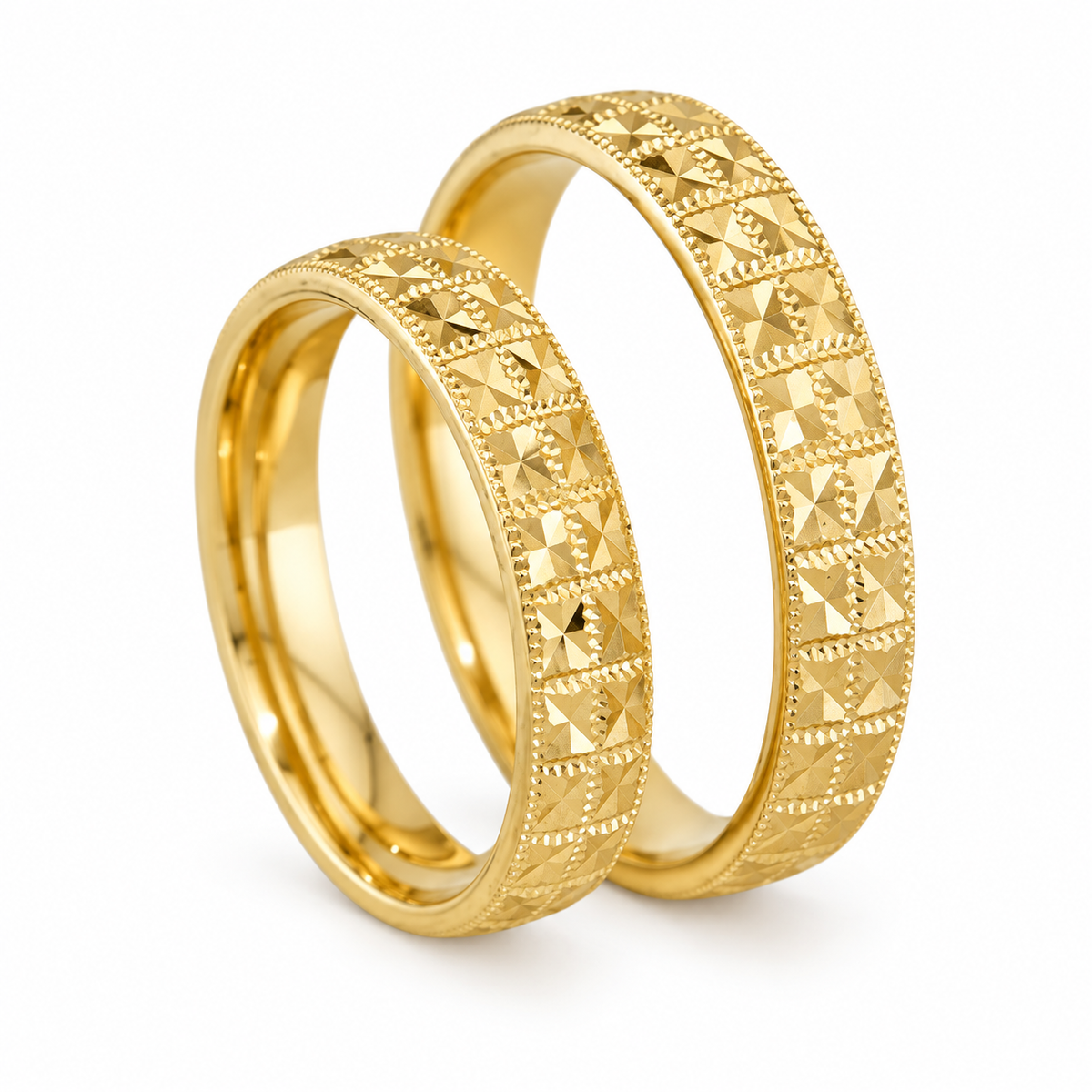 Set Wedding Ring 14k