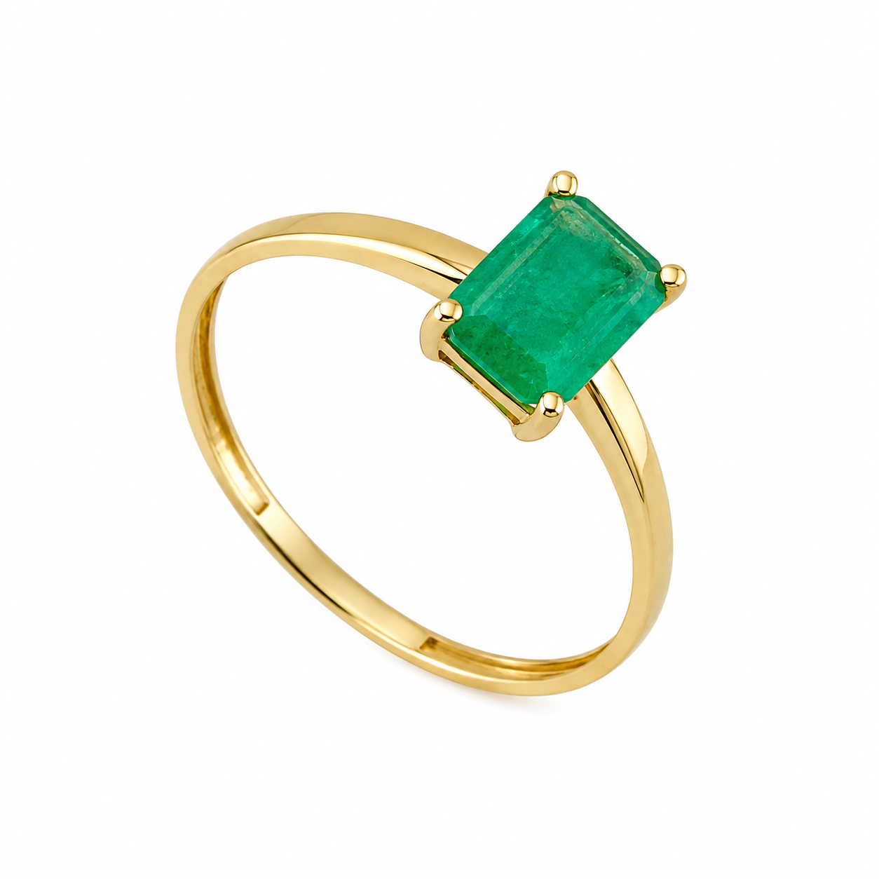 Genuine Emerald Ring