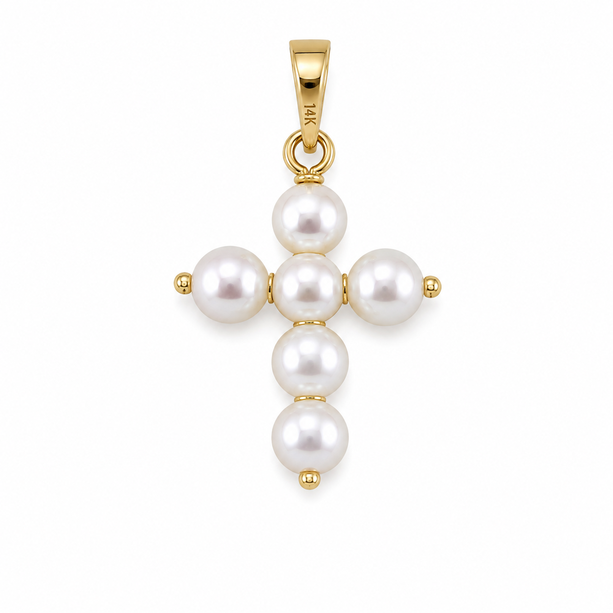 Pearl Cross Pendant