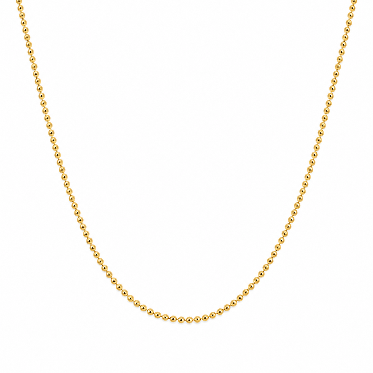 Small Balls Chain 14k