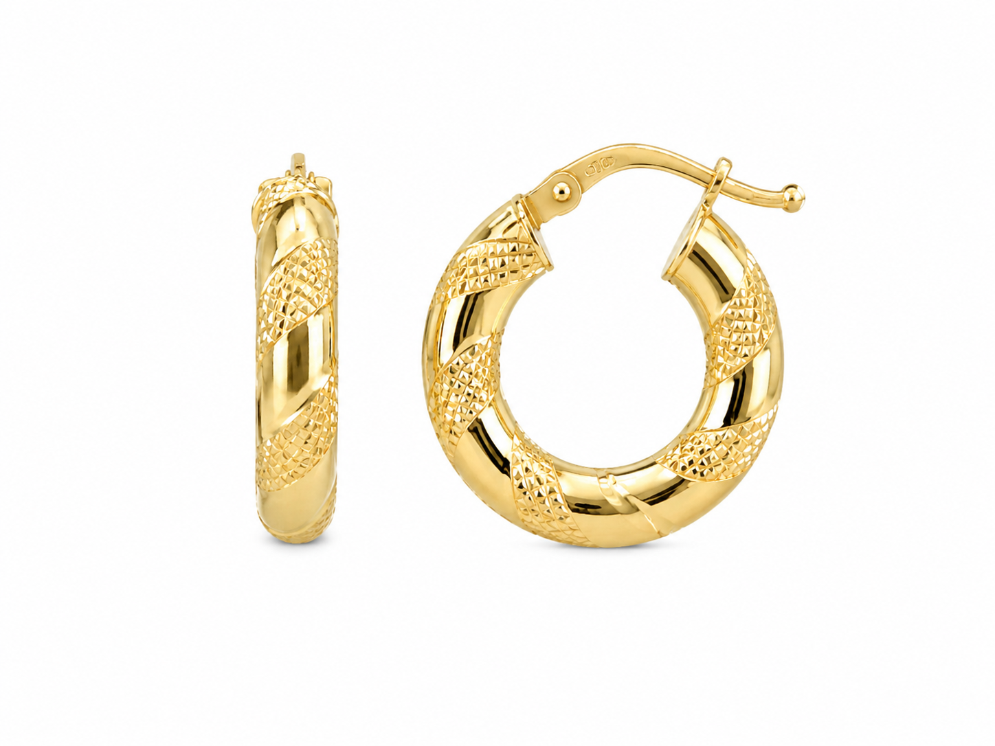 Fancy Hoops Earrings