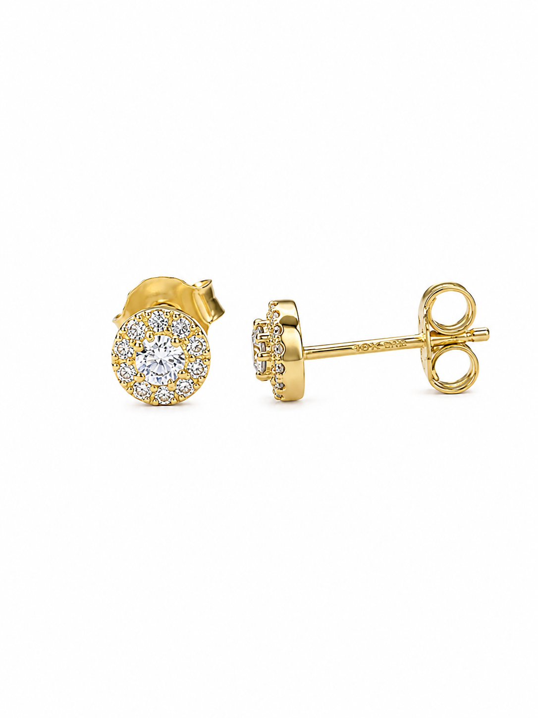 Zirconia Stud Earrings