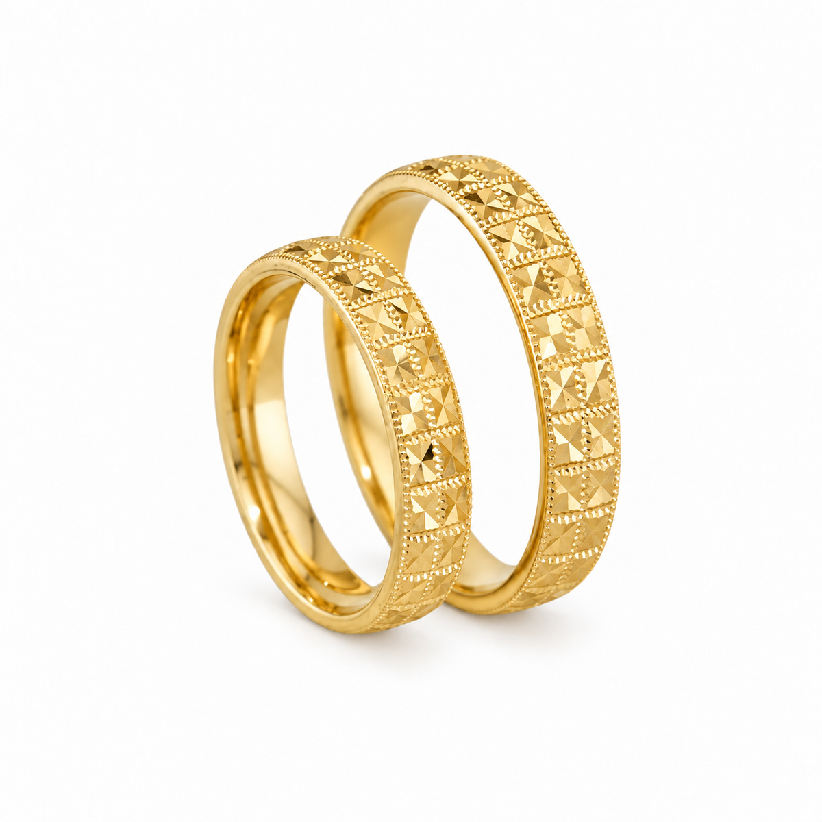 Set Wedding Ring 14k