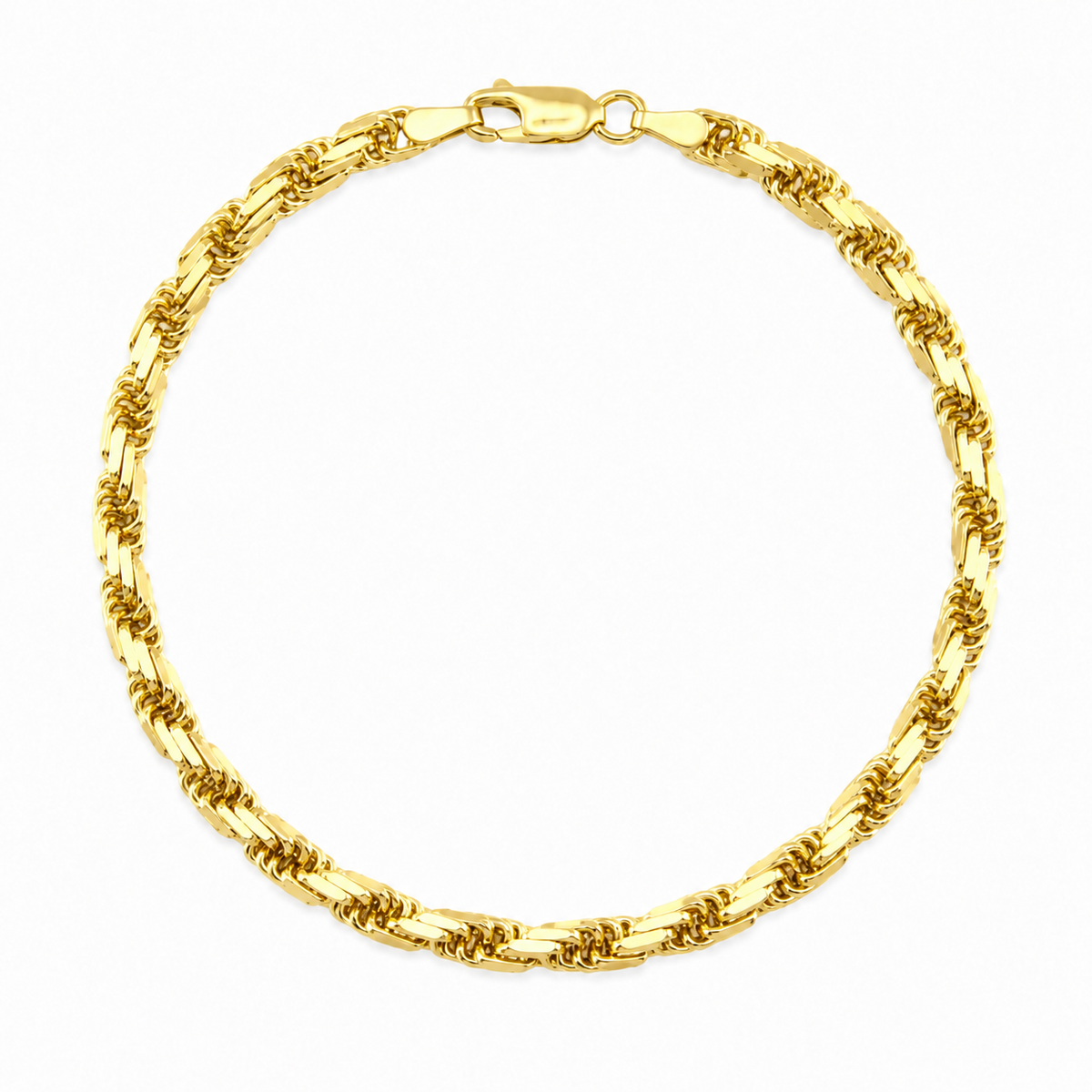 Arete de diamante circular