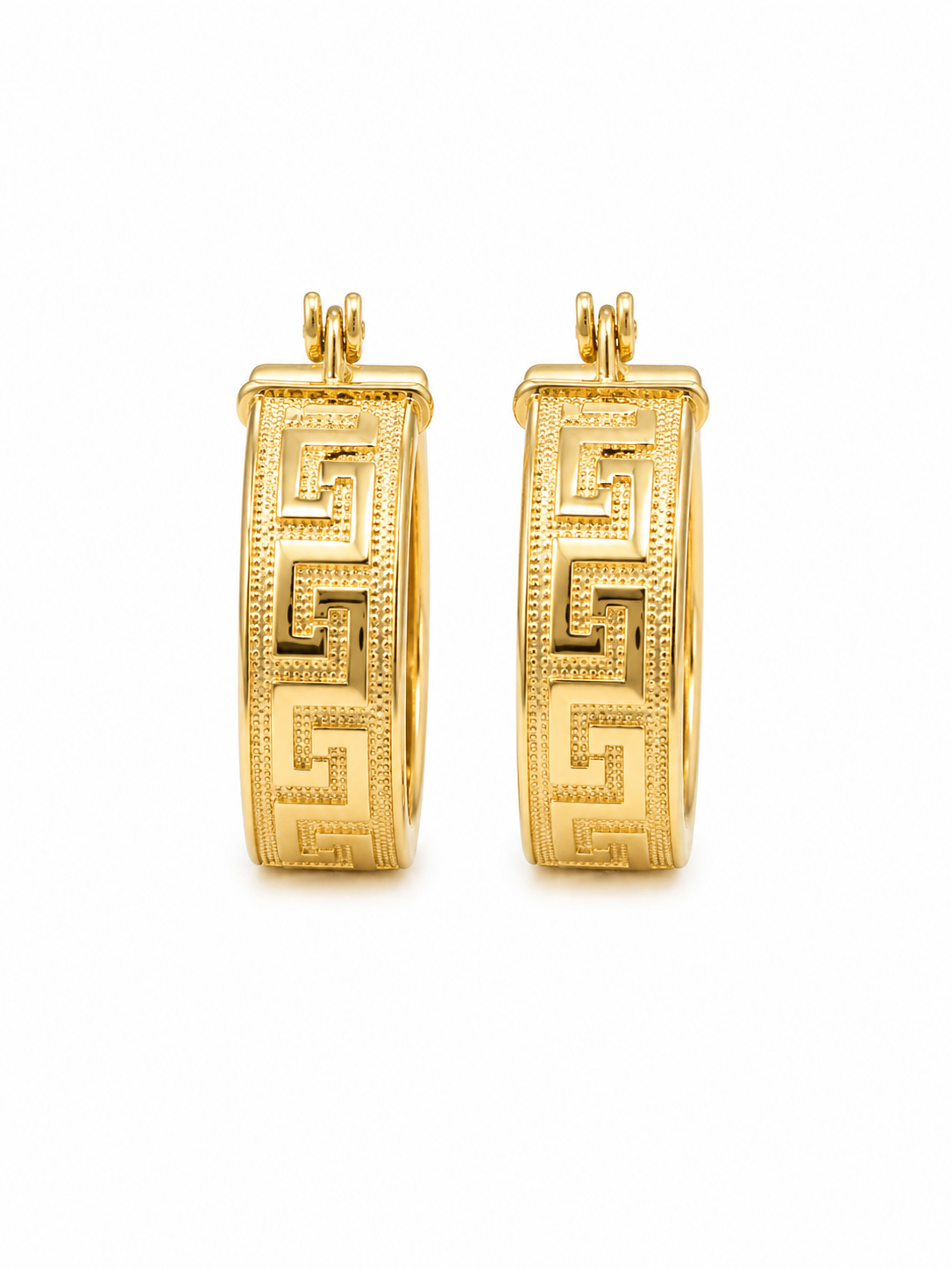 Fancy Hoops Earrings
