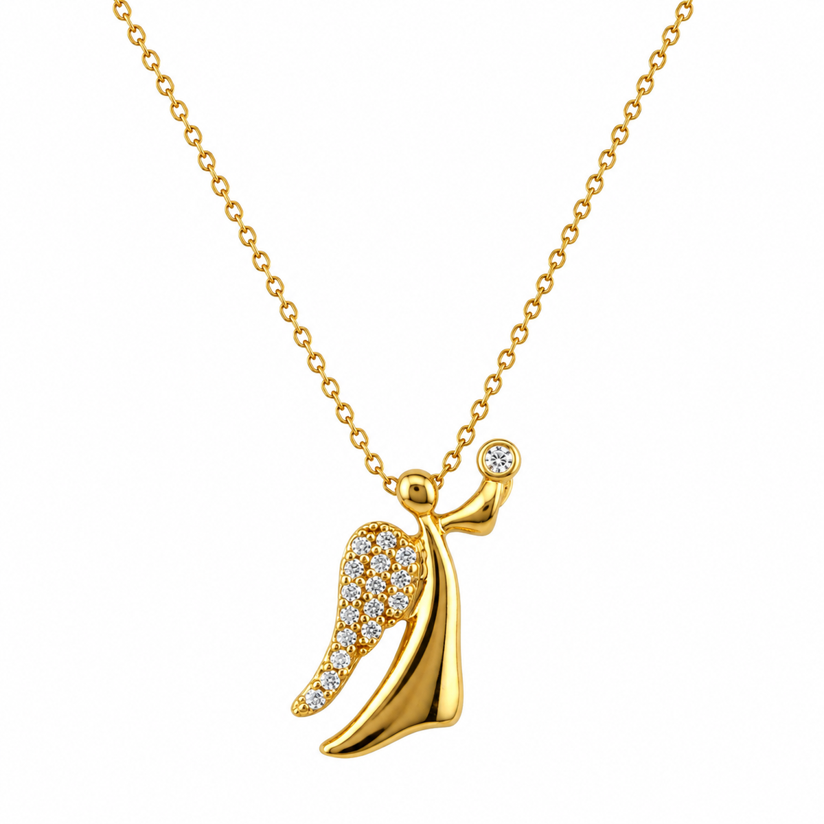 Fancy Angel Necklace