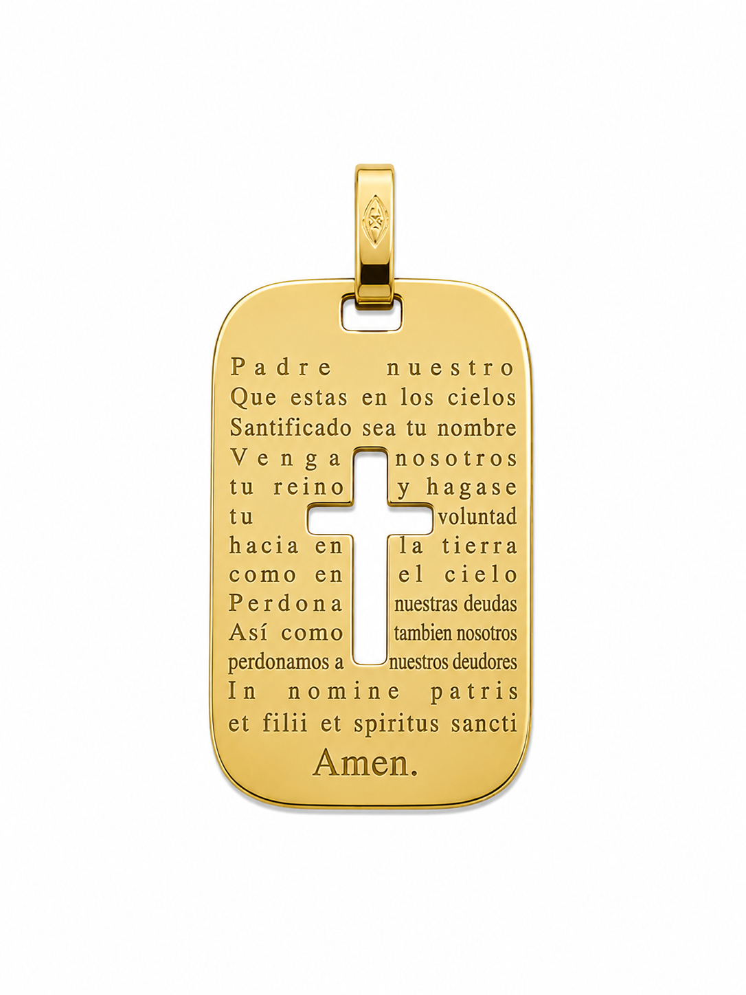 Cross Tag Pendant
