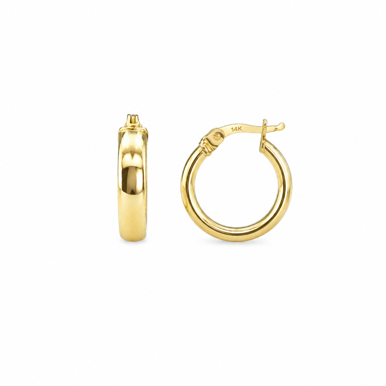 Plain Hoops Earrings