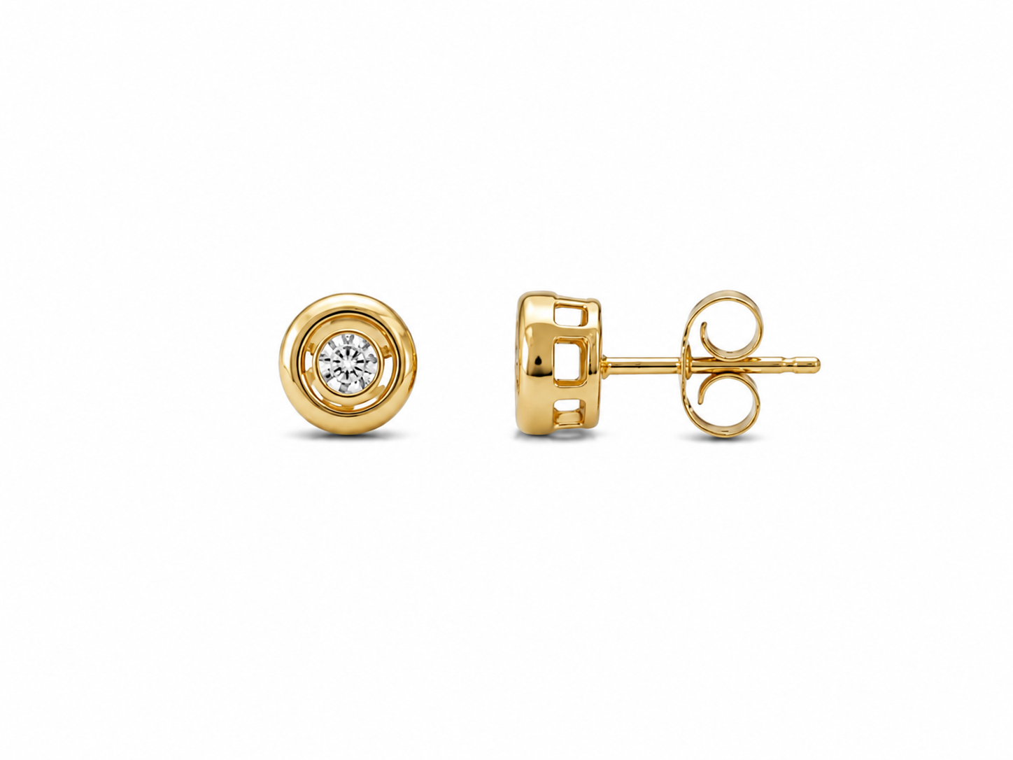 Diamond Stud Earrings