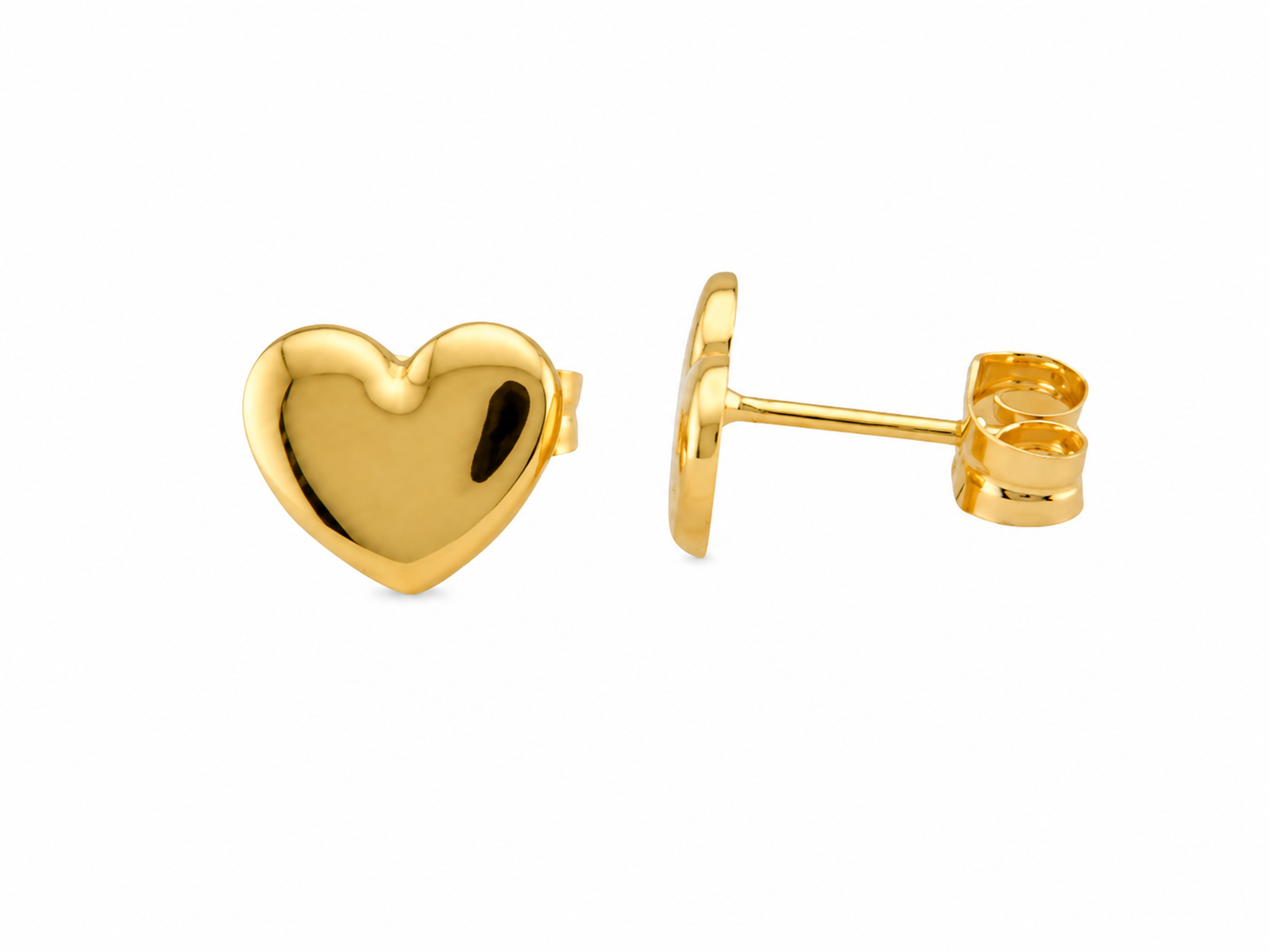 Heart Stud Earrings