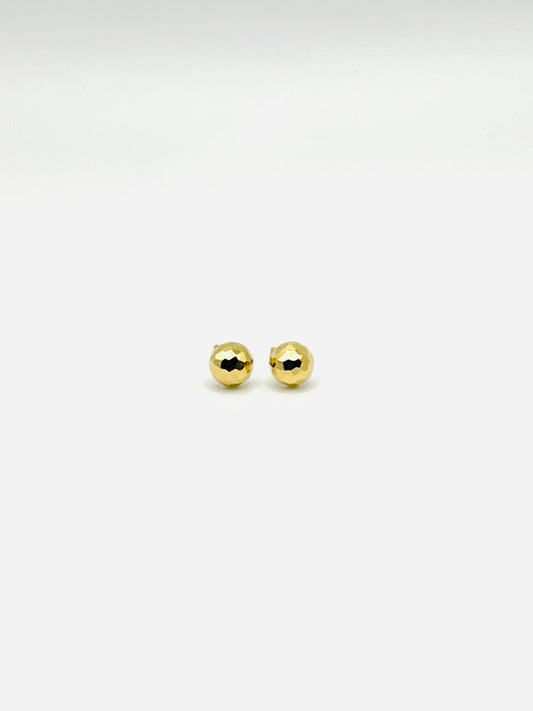 Half Globe Stud Earrings