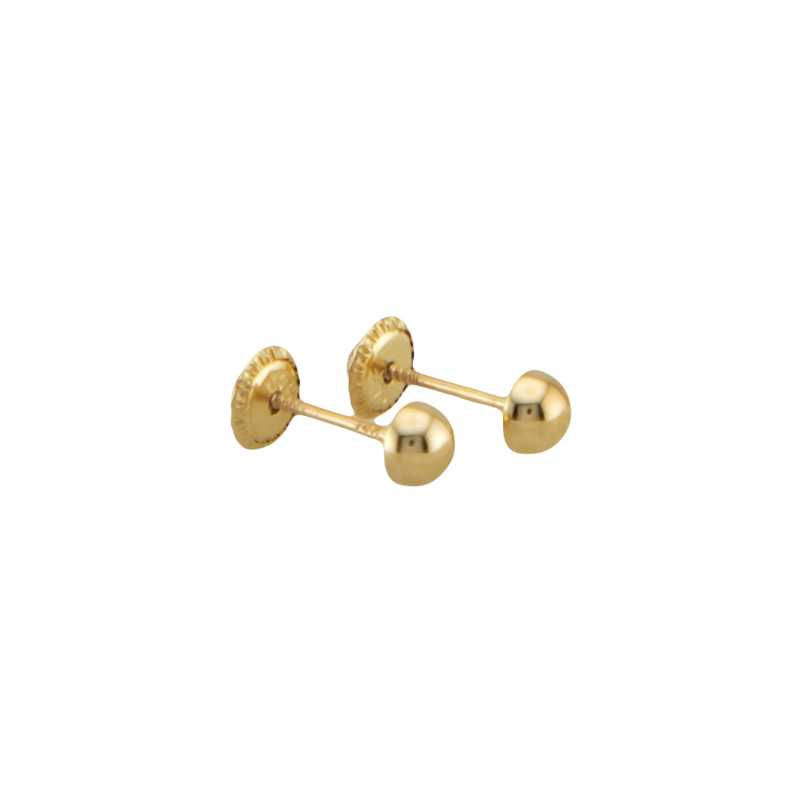 Half Balls Stud Earrings