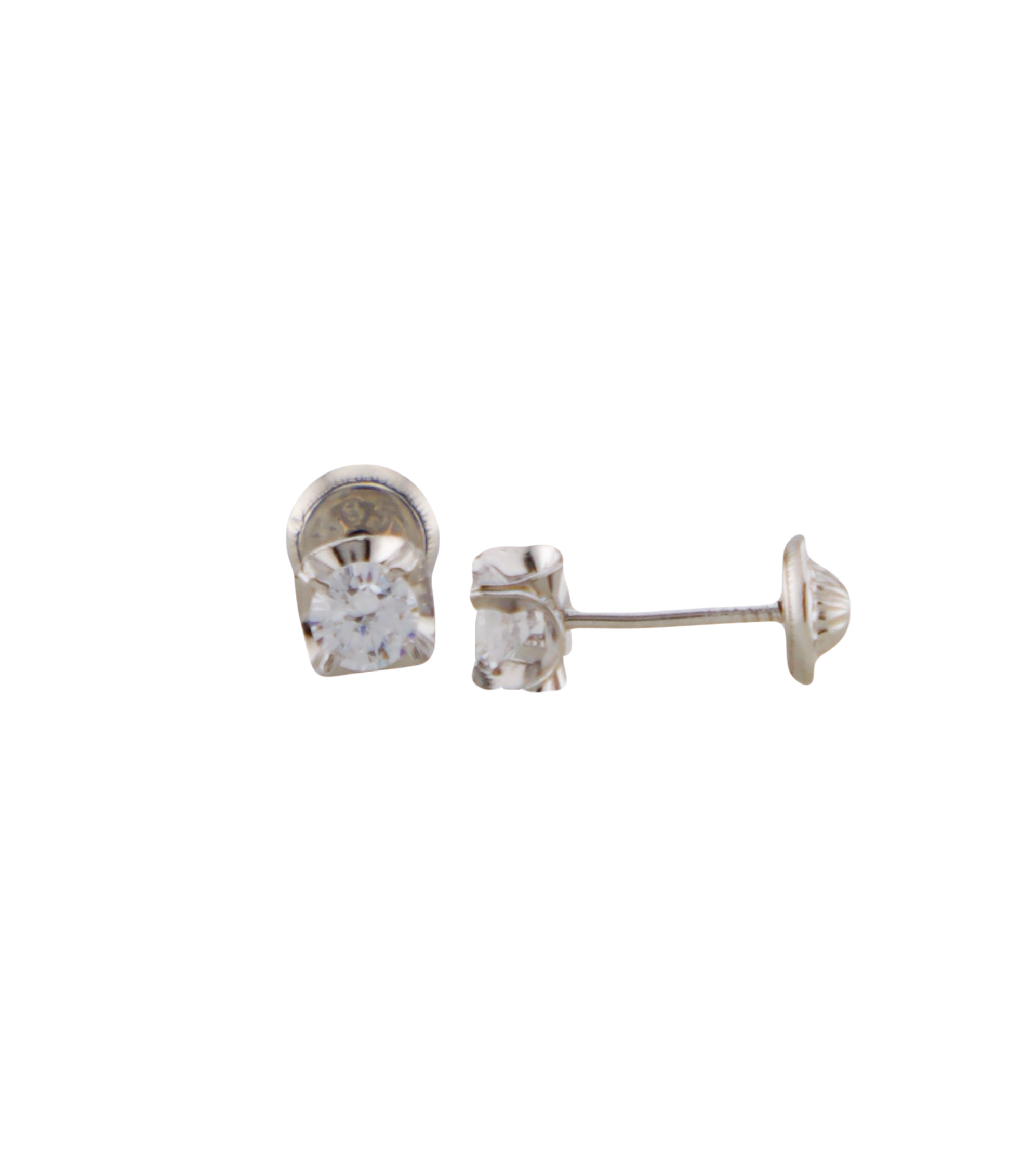 Zirconia Stud Earrings