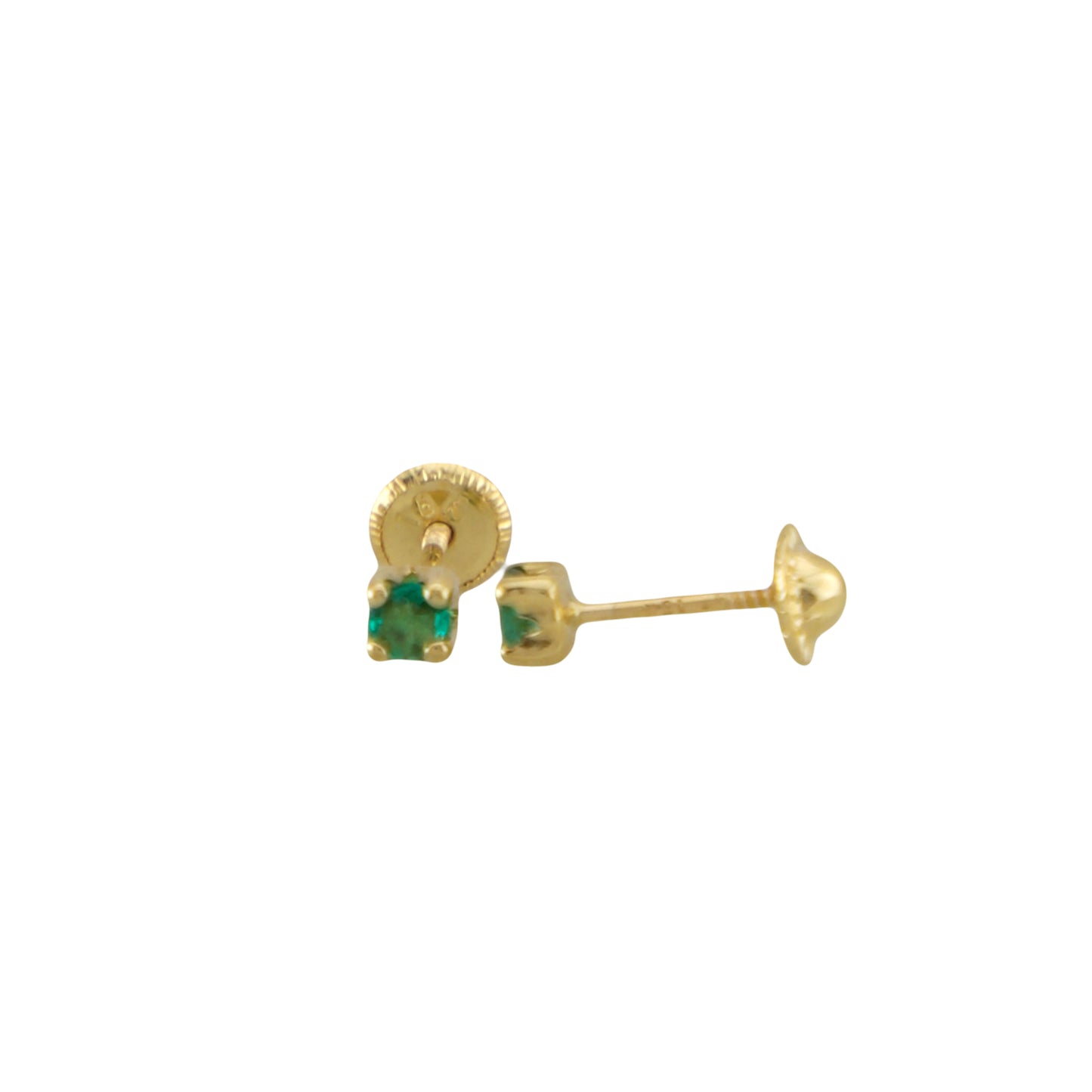 Emerald Stud Earrings