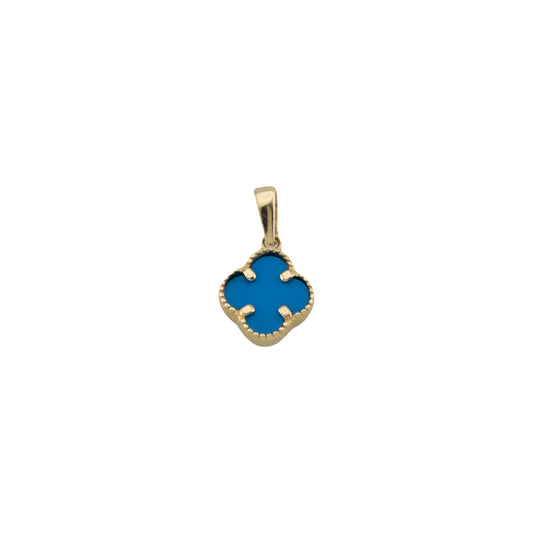 Baby Blue Trevol Pendant