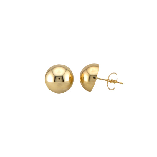 Half Balls Stud Earrings