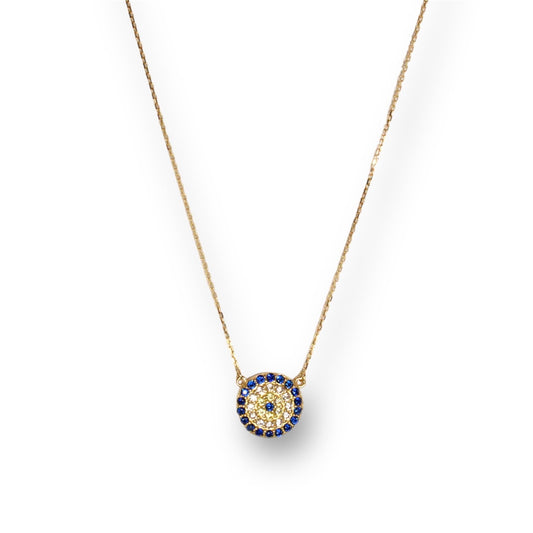 Fancy Blue Circle Chain