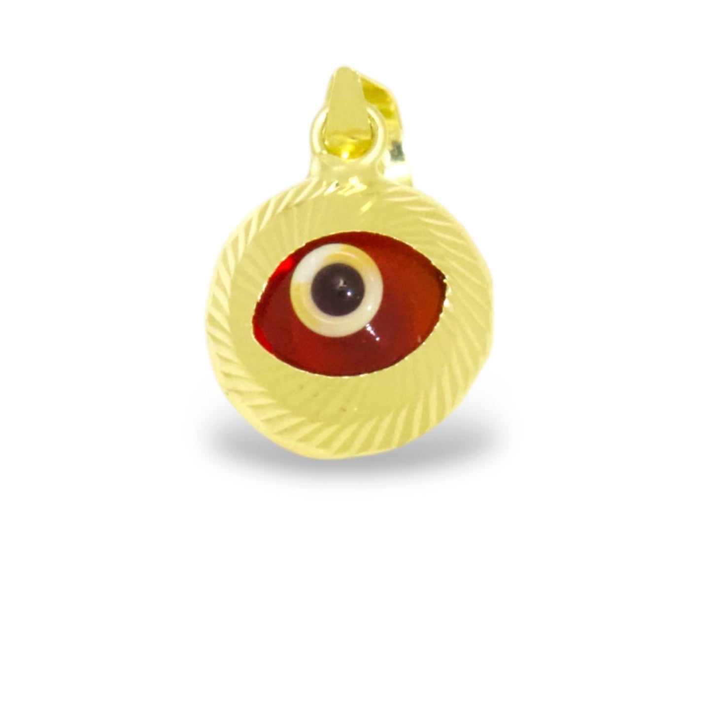 Red Turkish Eye Pendant