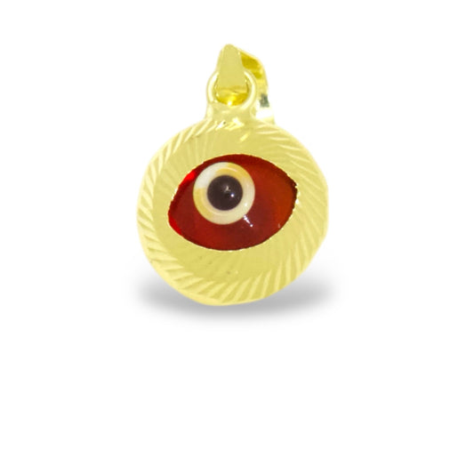 Red Turkish Eye Pendant