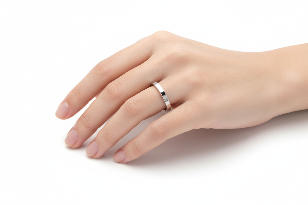 White Wedding Band
