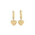 Heart Hoops Earrings