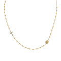 Diamond Cut Denario Necklace