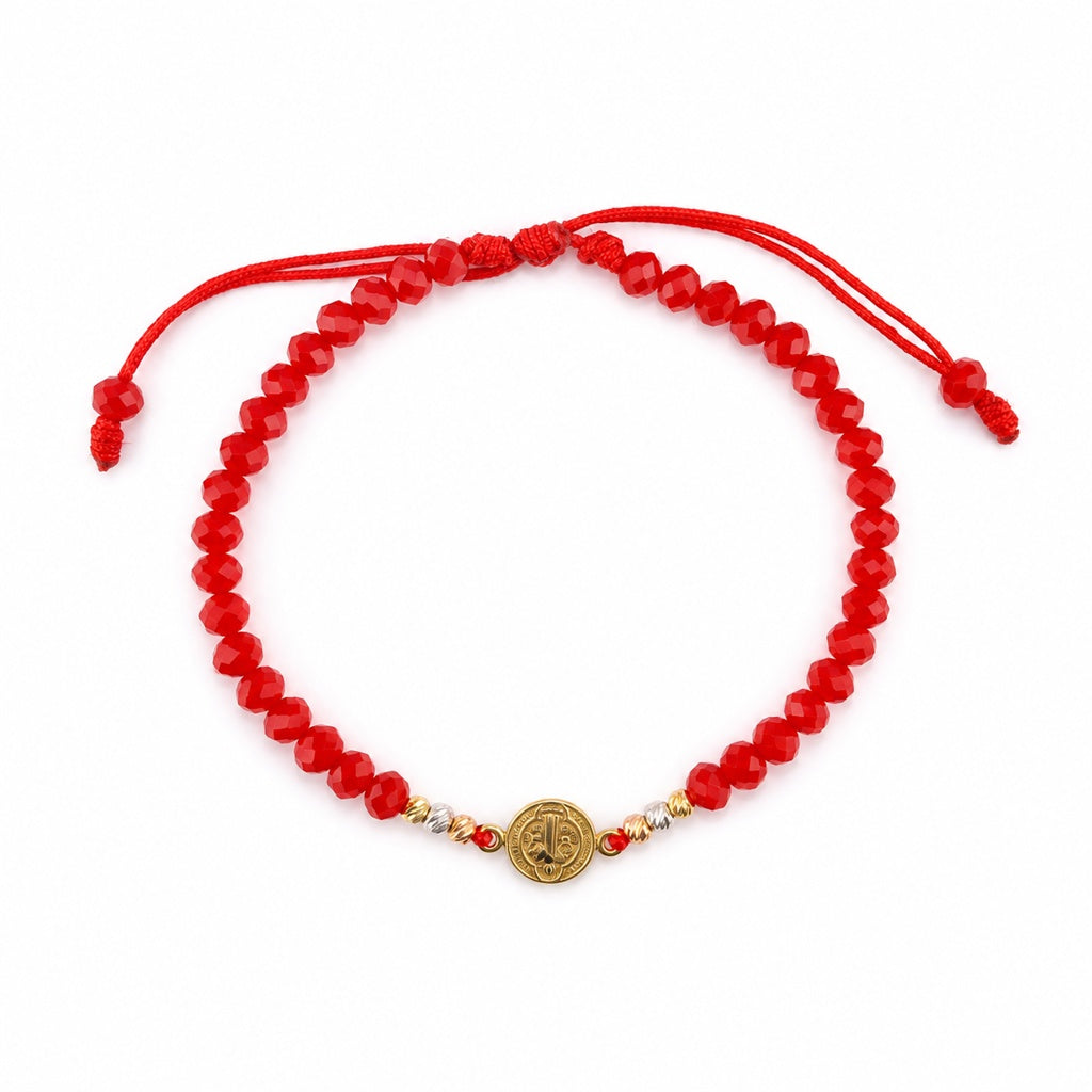 Red Diamond Cut Virgin Bracelet