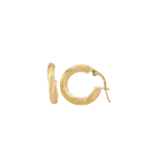 Twisted Hoops Earrings
