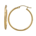 Plain Hoops Earrings