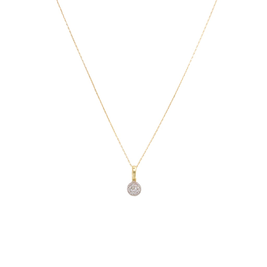 White Ball Necklace