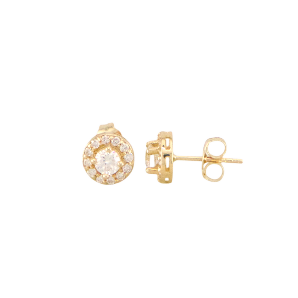 Lab Diamond Stud Earrings
